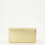 Sacs à main et épaule Pochette in Pelle Laminata VLogo Valentino Garavani Doré Femme
