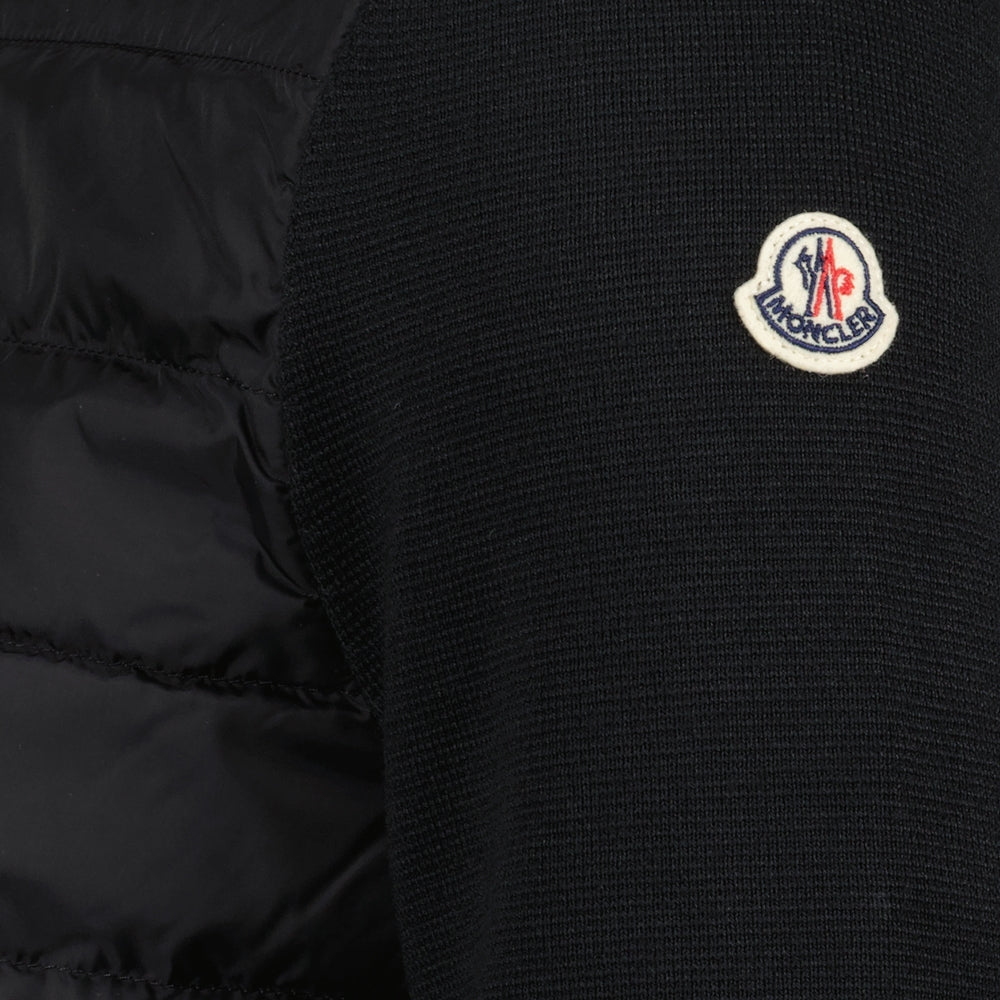 Giacche Veste bi-matière Moncler Nero Homme