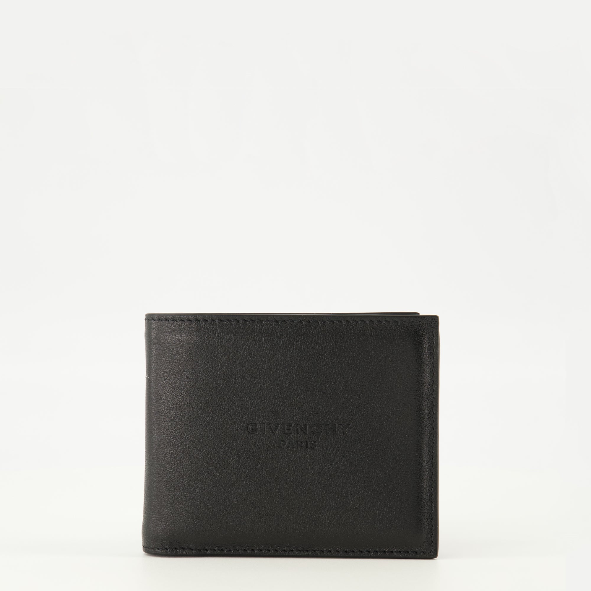 Bild des Givenchy Herren Schwarz Leder Geldbeutels - Frühjahr/Sommer 2026 - Vorderansicht