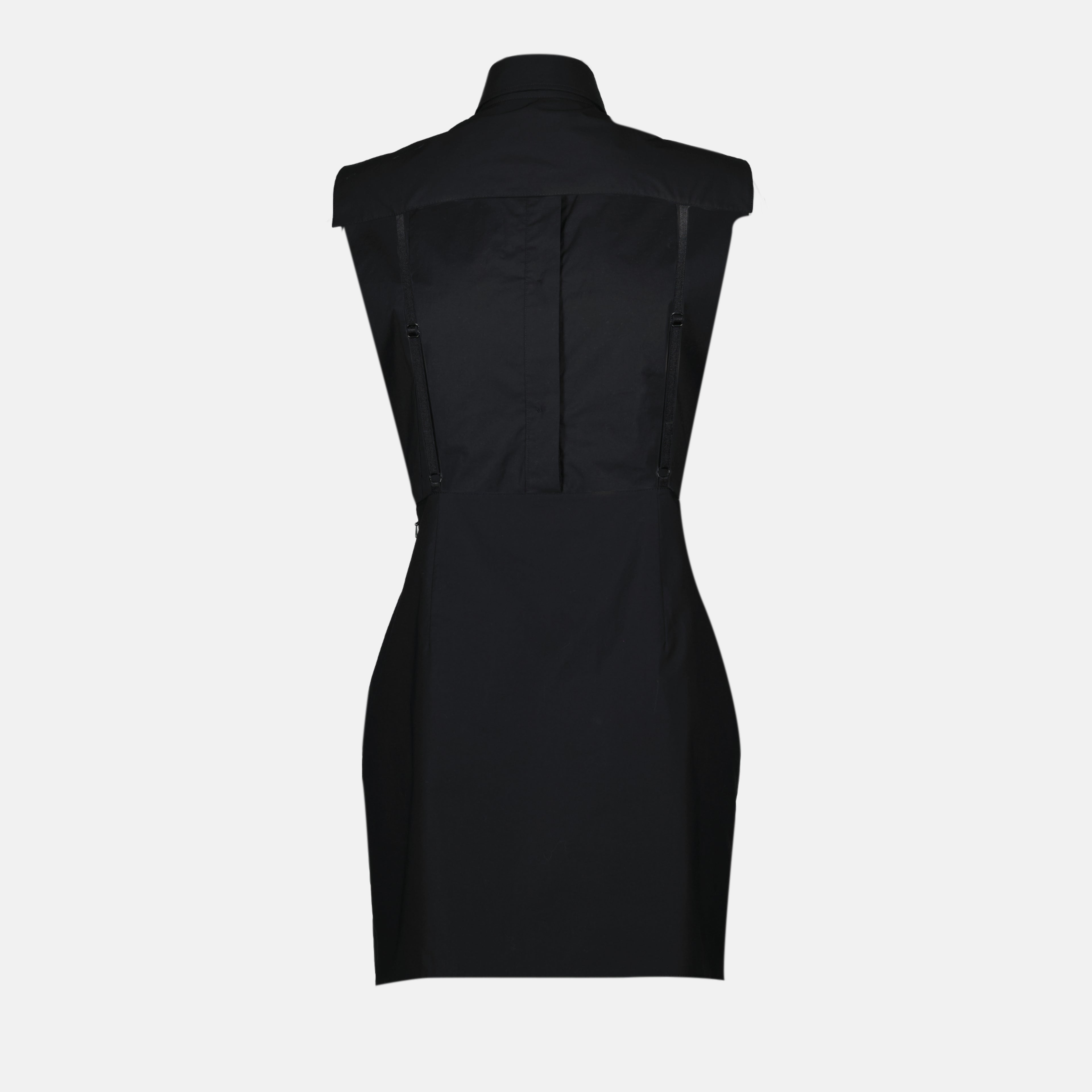 Dresses Poplin Dress Moschino Black Femme