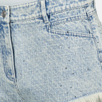 Shorts Shorts in Denim Dapa Iro Blu Femme