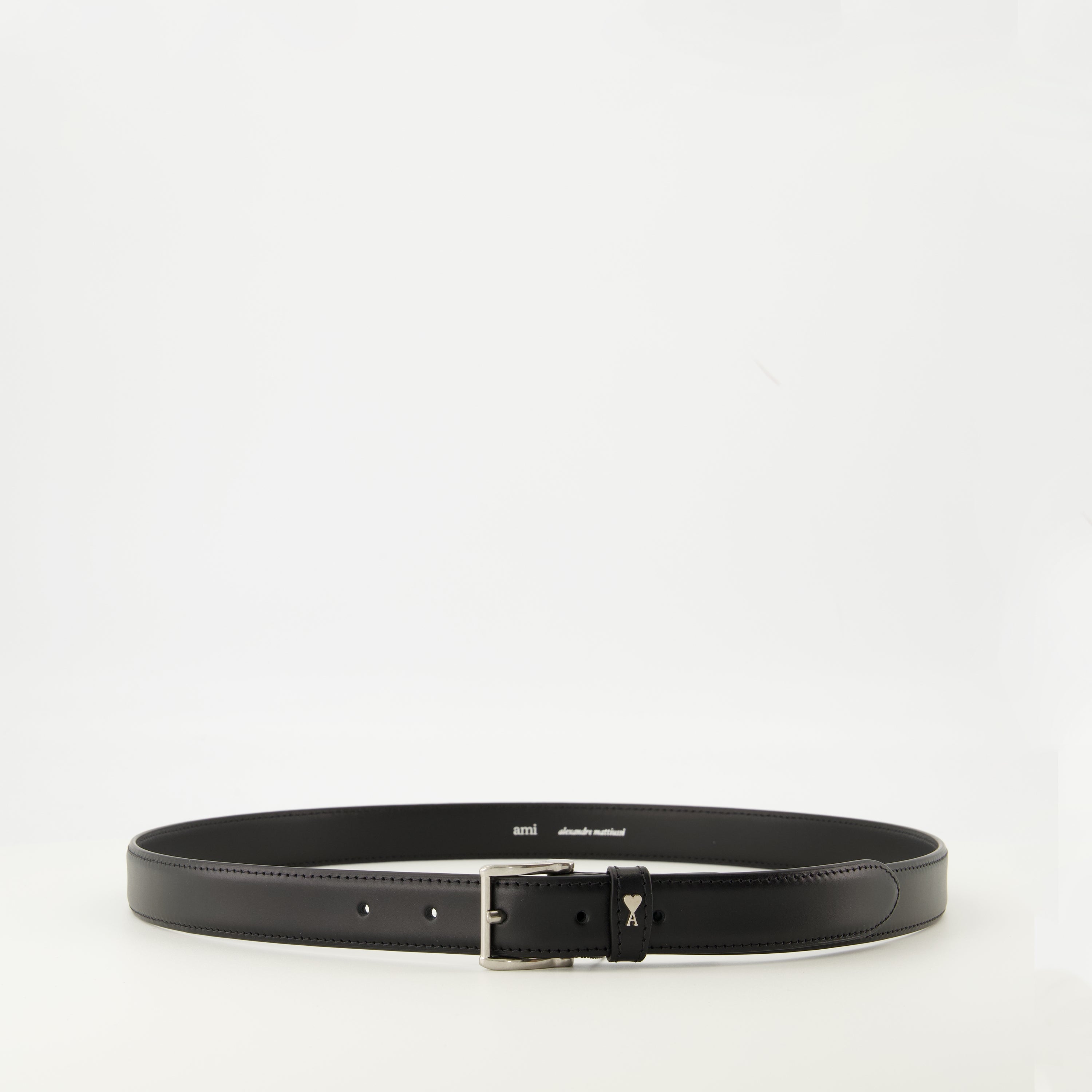 CLANE クラネ　LEATHER BELT CLANE LEATHER BELT BLACK