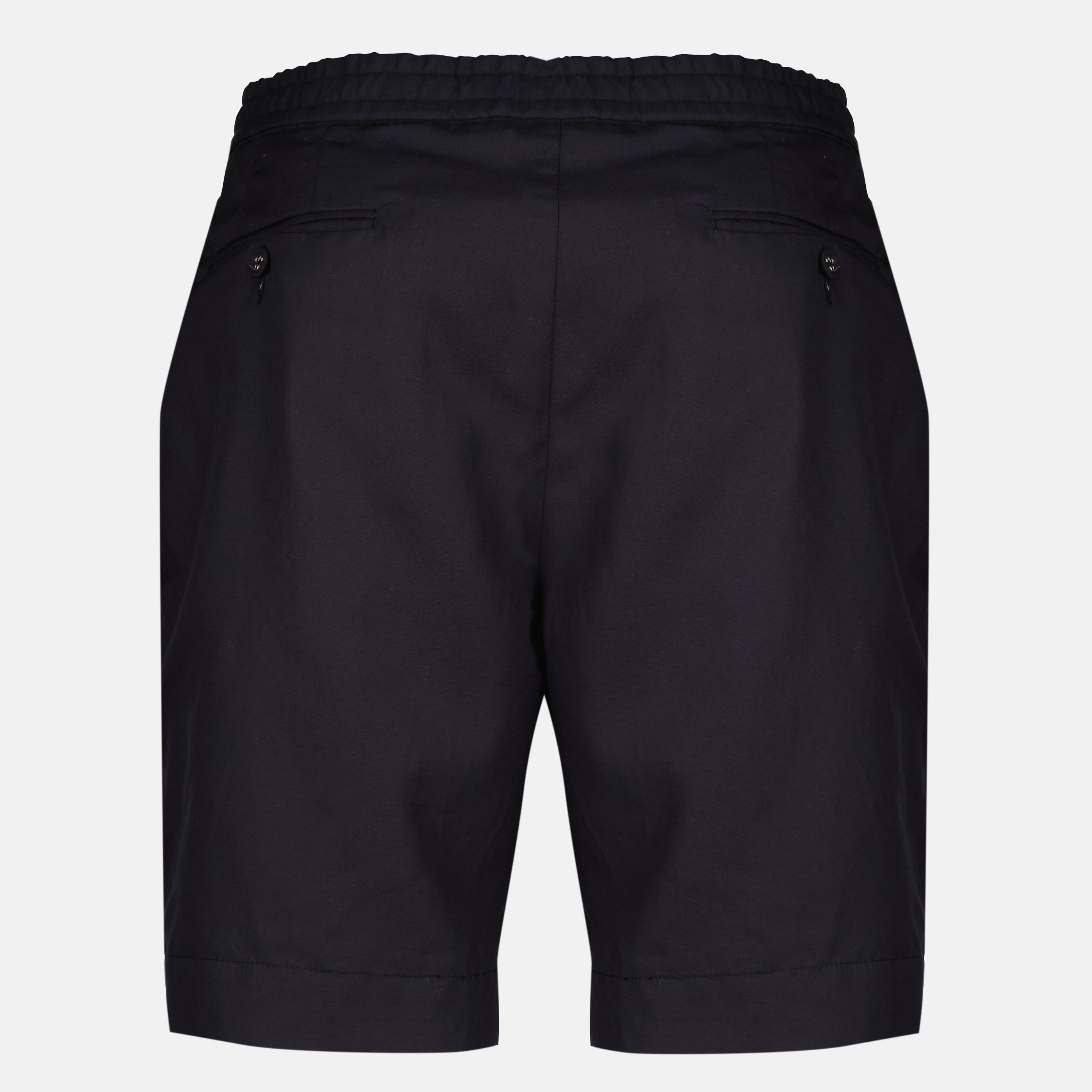 Shorts Short Phill bleu en lyocell Officine Générale Bleu foncé Homme