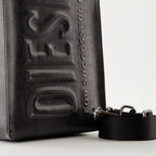 Sacs cabas Sac 3d shopper MX Diesel Noir Unisexe