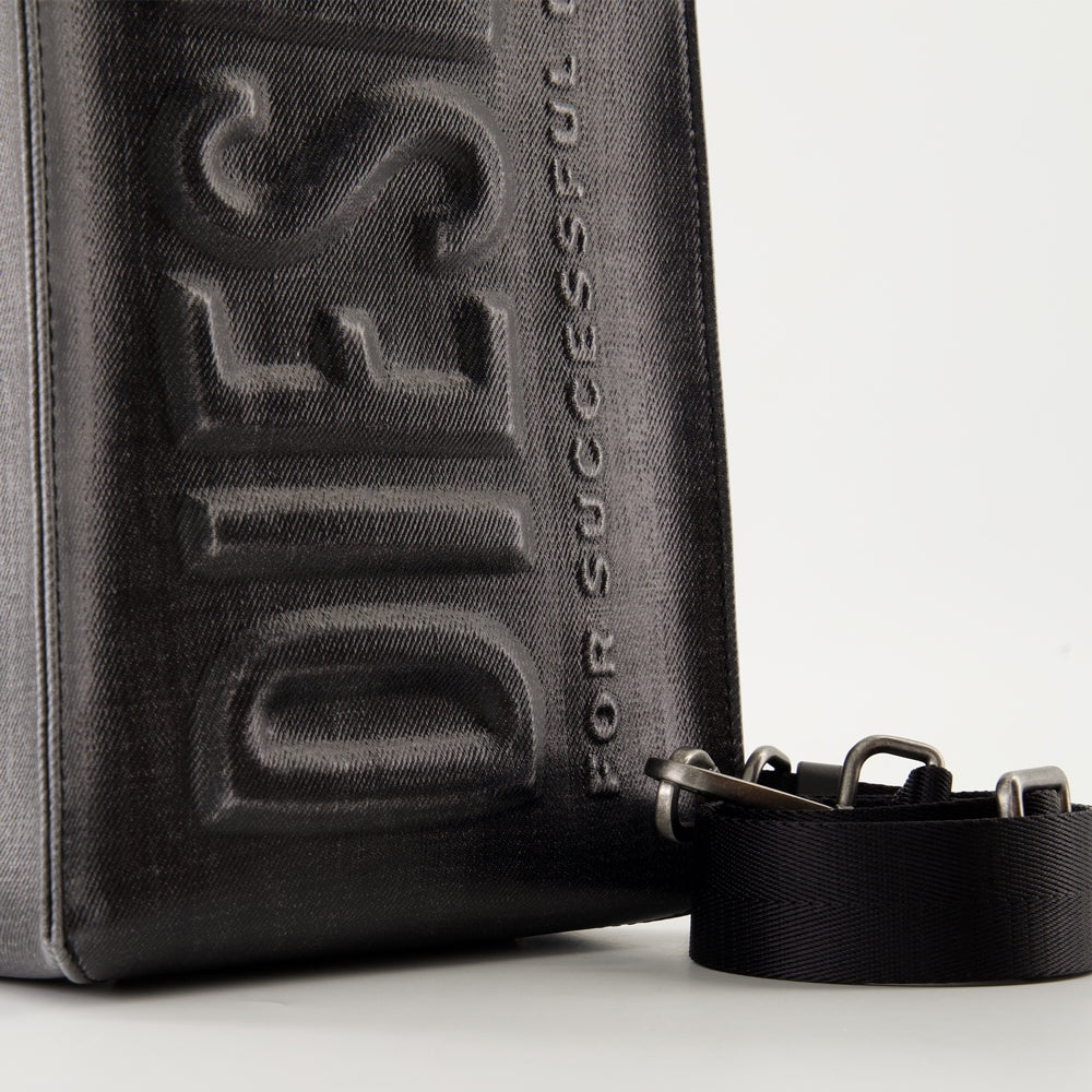 Sacs cabas Sac 3d shopper MX Diesel Noir Unisexe