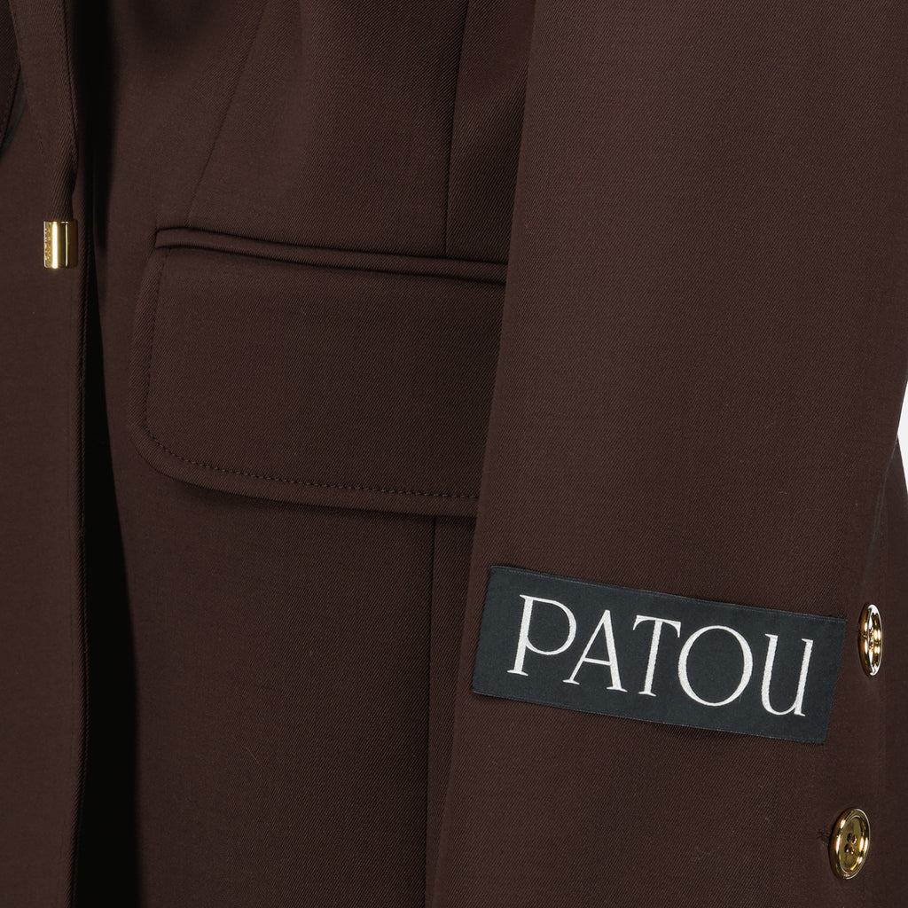 Imagen del artículo Chaqueta de lana de la marca Patou para mujer - Temporada Otoño-Invierno 2025 - Vista detallada 3