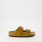 Offene schuhe Arizona Sandalen Birkenstock Braun Femme