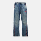 Pantalons D-Axfor Snap Jeans Diesel Blau Unisexe
