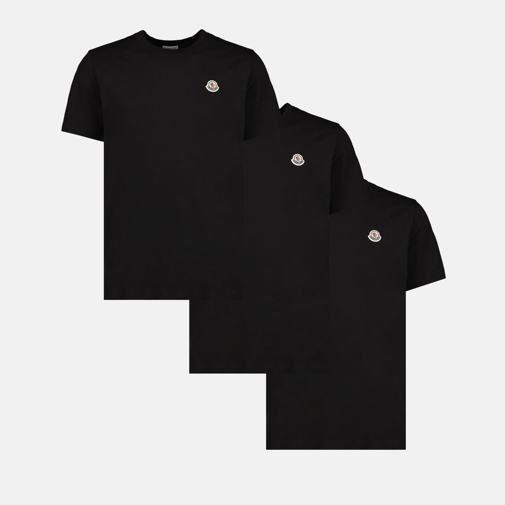 T-Shirts Lot de t-shirts Moncler Schwarz Homme
