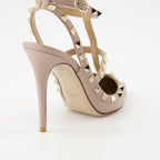 Escarpins Escarpins Rockstud Valentino Garavani Beige Femme
