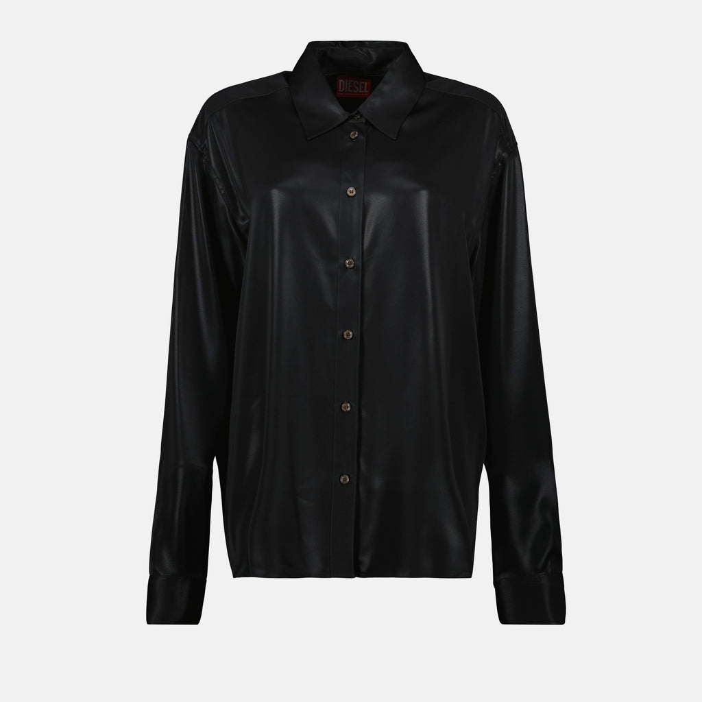 Shirts S-Simply Black Shirt Diesel Black Femme