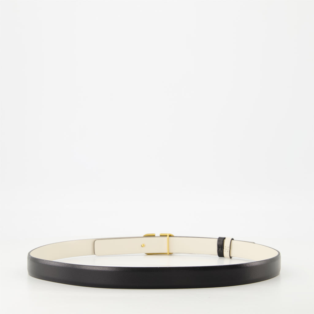 Ceintures Ceinture réversible VLogo Valentino Garavani Noir Femme