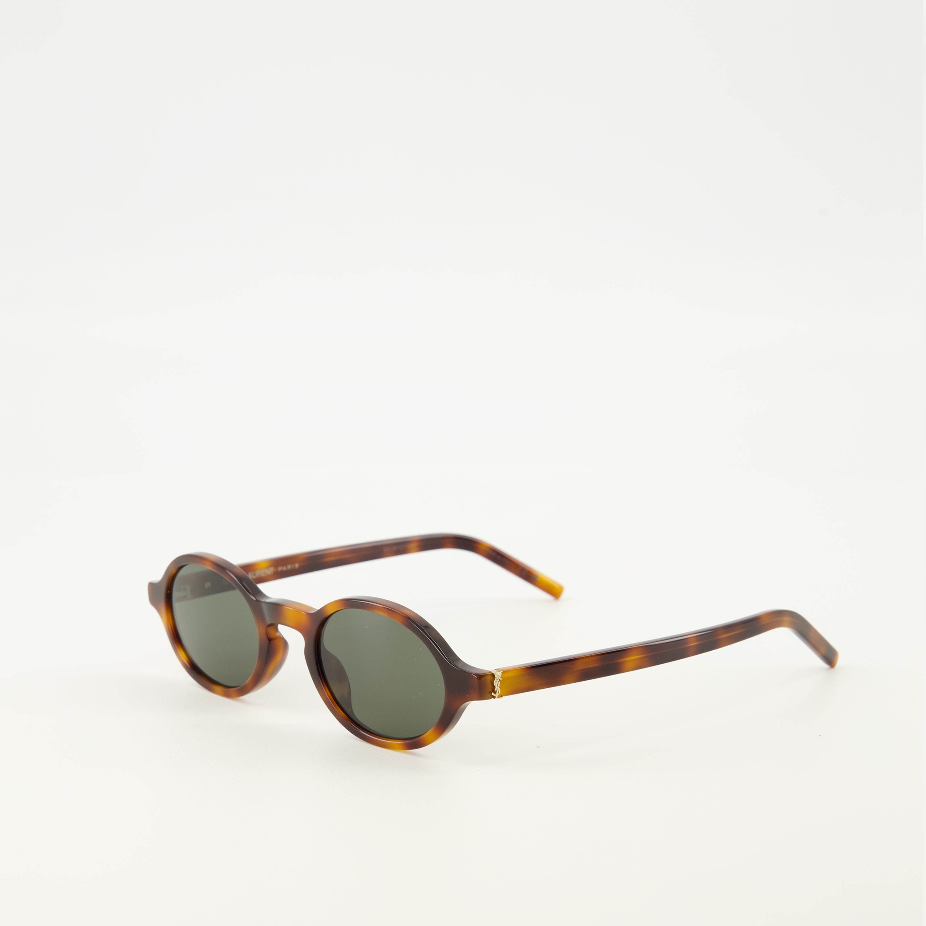 Image de l'article Lunettes de soleil SL M161 marron de la marque Saint Laurent pour Unisex - Saison Printemps-Été 2026 - Vue de Dos