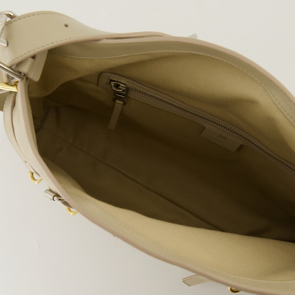 Borse a mano e a spalla Borsa in Pelle Voyou Givenchy Beige Femme