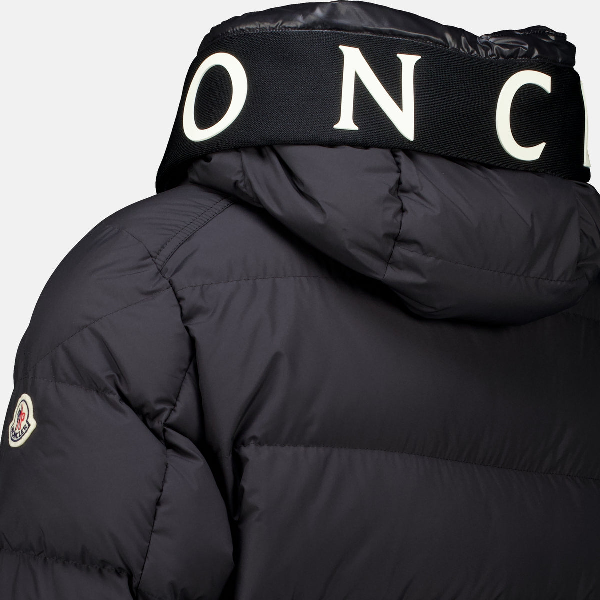 Manteaux オルヴェル ブラック ダウンジャケット Moncler Noir Homme