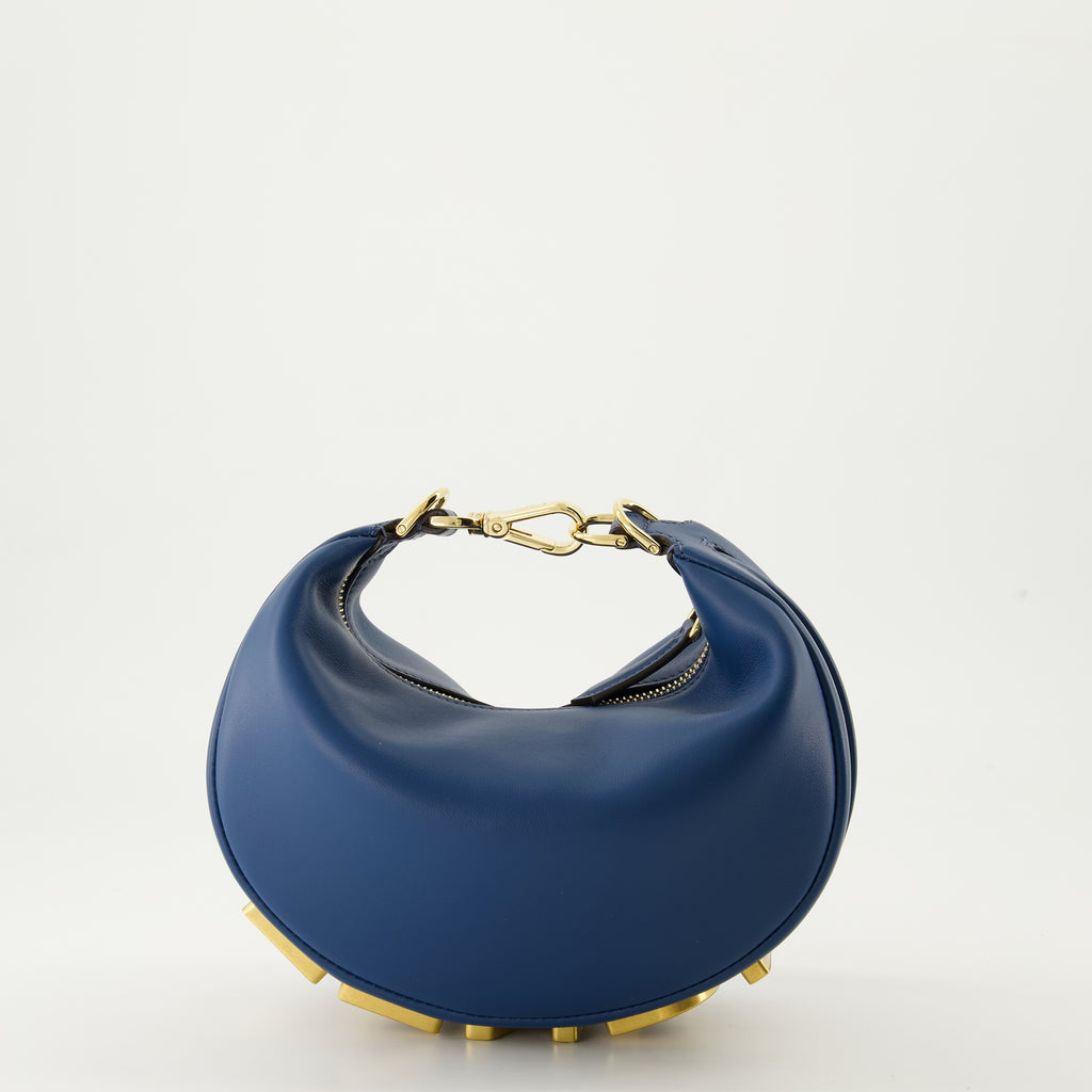 Handbags and shoulder bags Sac Fendigraphy mini Fendi Blue Femme