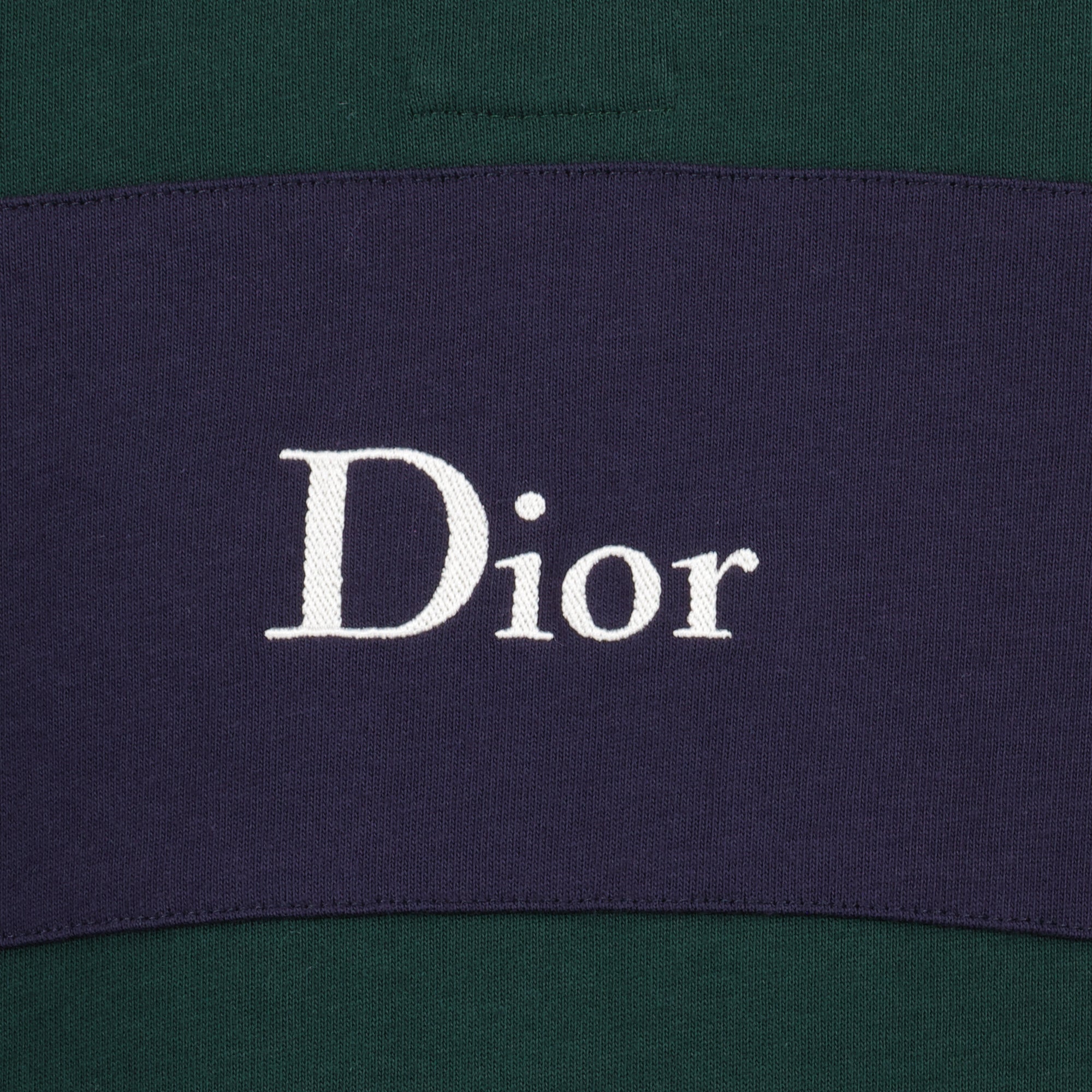 Polos Polo à manches longues vert Dior Vert Homme