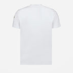 T-shirts T-shirt blanc Moncler Blanc Homme