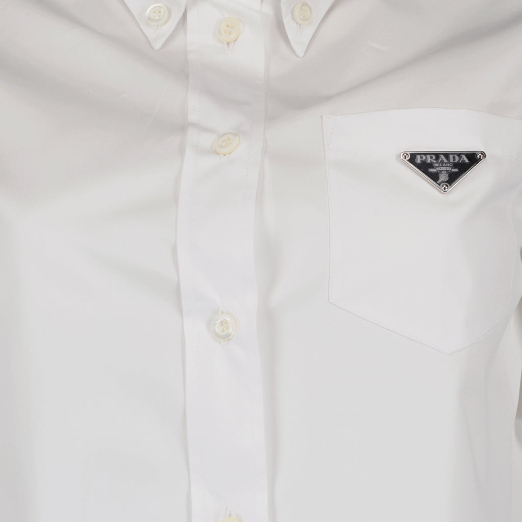 Hemden P419G S 222 1XV2 f0009 bianco Prada Weiß Femme