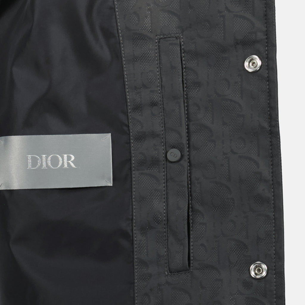 Imagen del Blouson Dior Oblique de la marca Dior para Hombre - Temporada Otoño-Invierno 2025 - Vista Detallada_2