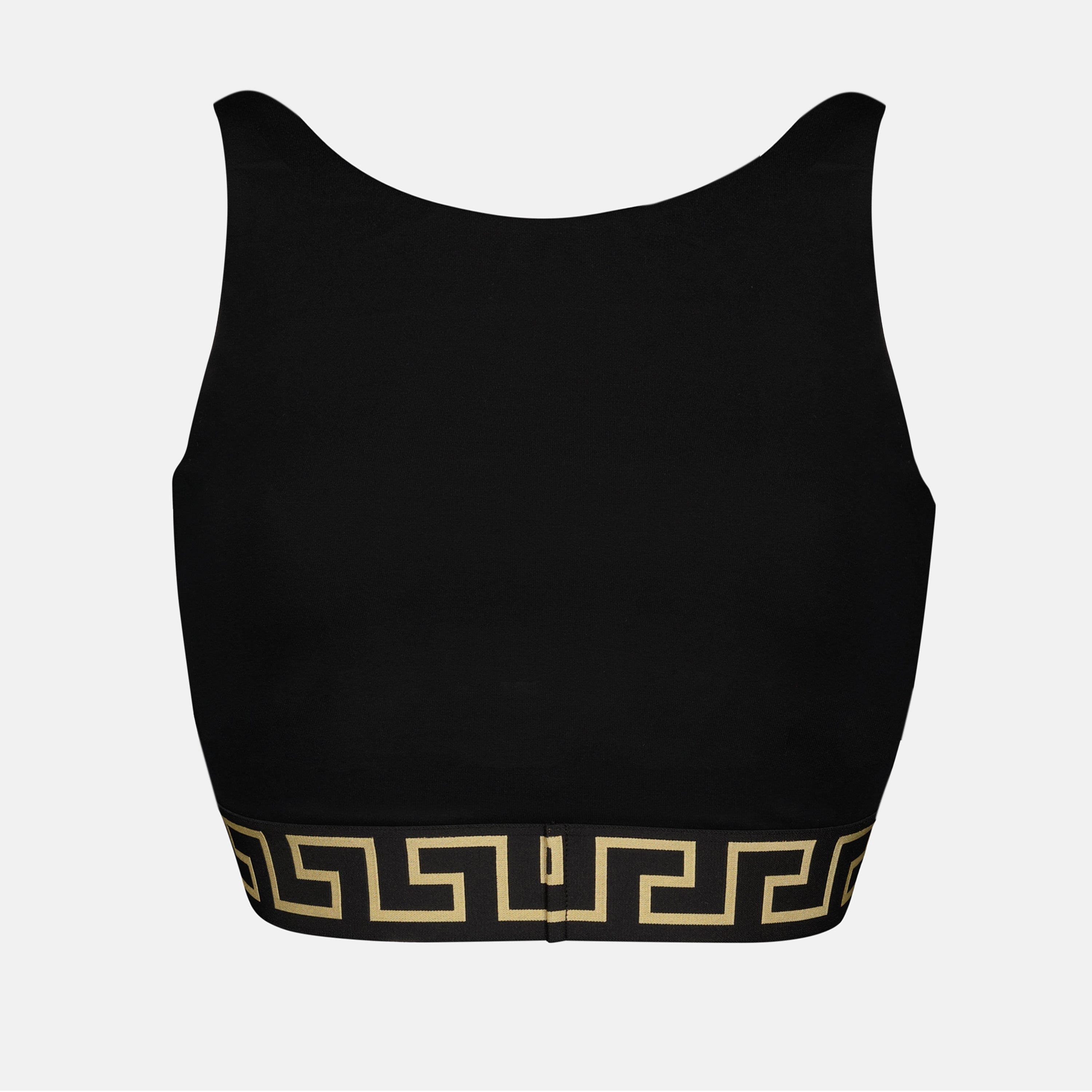 Tops Medusa Sport Bra Versace Black Femme
