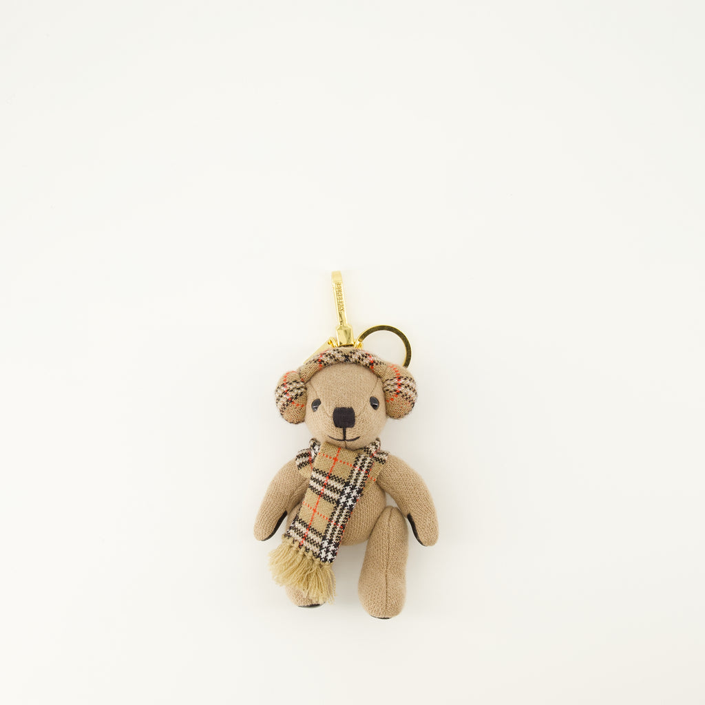 Immagine del portachiavi Thomas Bear di Burberry per Donna - Autunno-Inverno 2025 - Vista Frontale