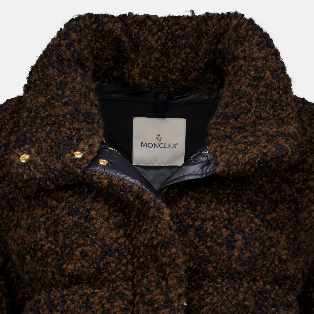 Manteaux Remarkable Mid-Length Down Jacket Moncler Noir Femme