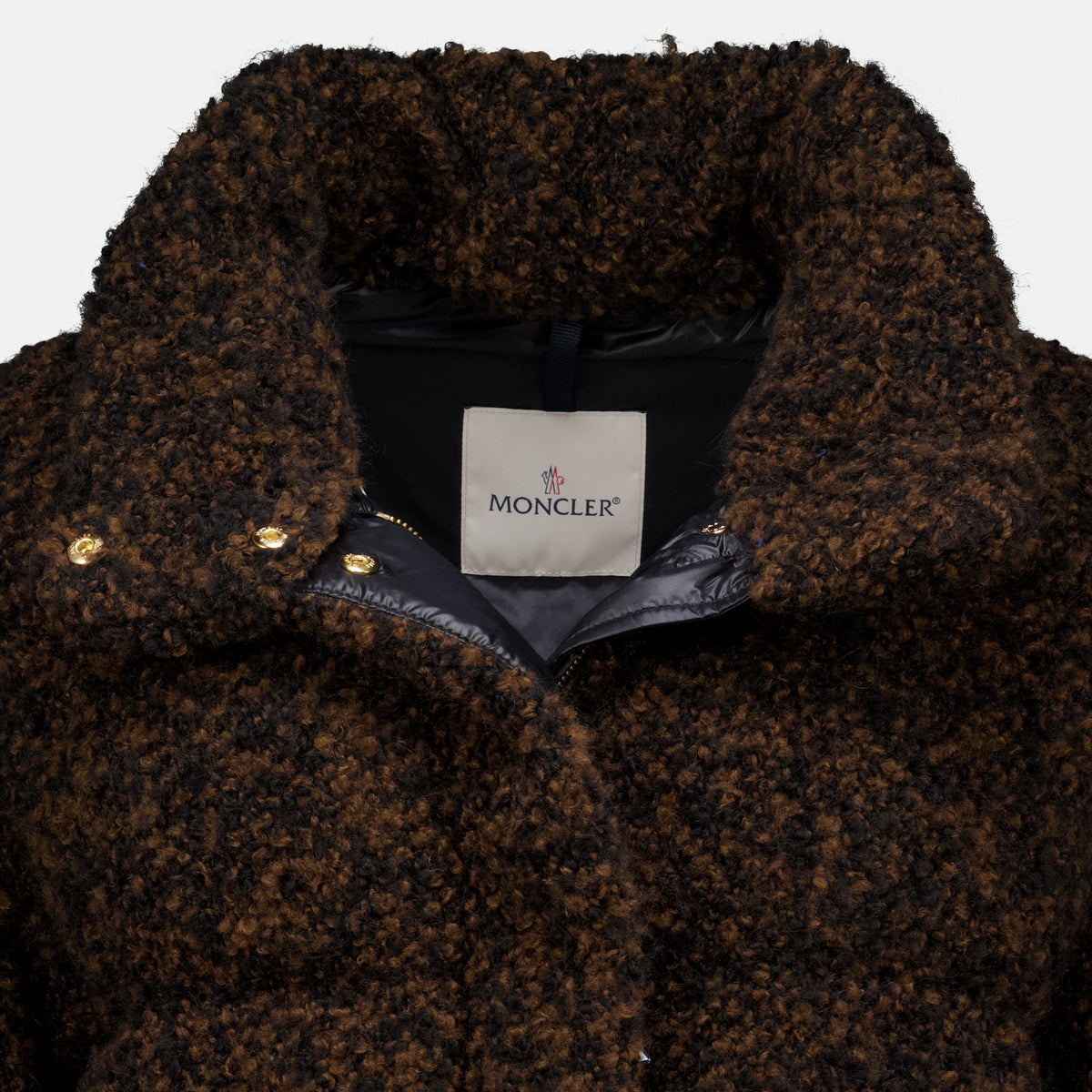 Manteaux Bemerkenswerte Mid-Length Daunenjacke Moncler Noir Femme