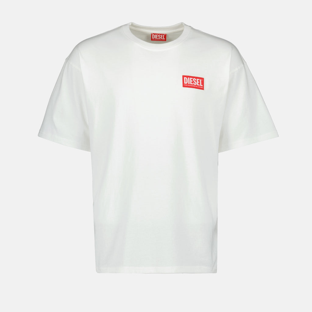 T-shirt T-shirt T-box lab Diesel Bianco Homme