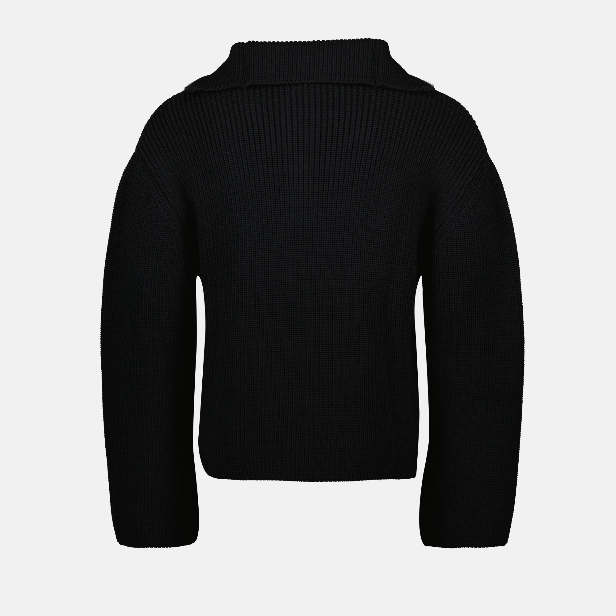 Image of the Courrèges Trucker Sweater for Men - Fall-Winter 2025 - Detailed View 2