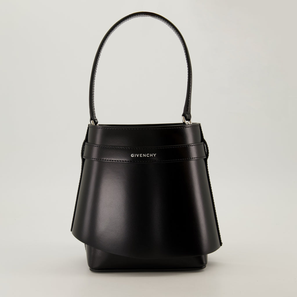 버킷백 Sac en cuir Shark Lock Givenchy 검은색 Femme