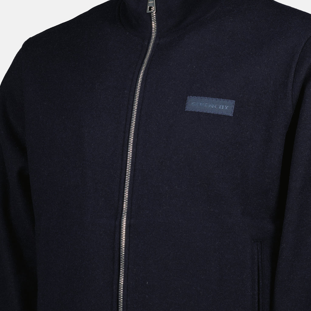 Bild der Givenchy Herren Woll-Jacke mit Reißverschluss - Herbst/Winter 2025 - Detaillierte Ansicht 1