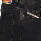 Pantalones Jean 2001 D-Macro noir Diesel Negro Homme