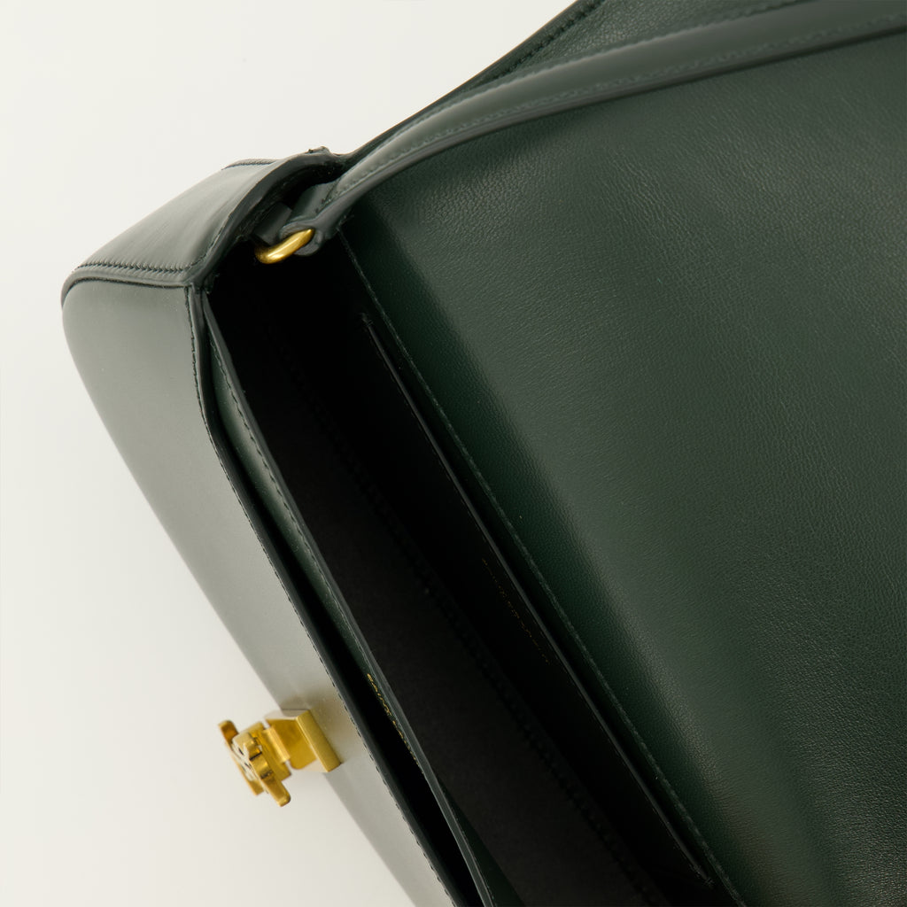 Bild des Artikels Mini Voltaire Tasche in dunkelgrün von der Marke Saint Laurent für Frauen - Herbst-Winter 2025 - Detaillierte Ansicht 3