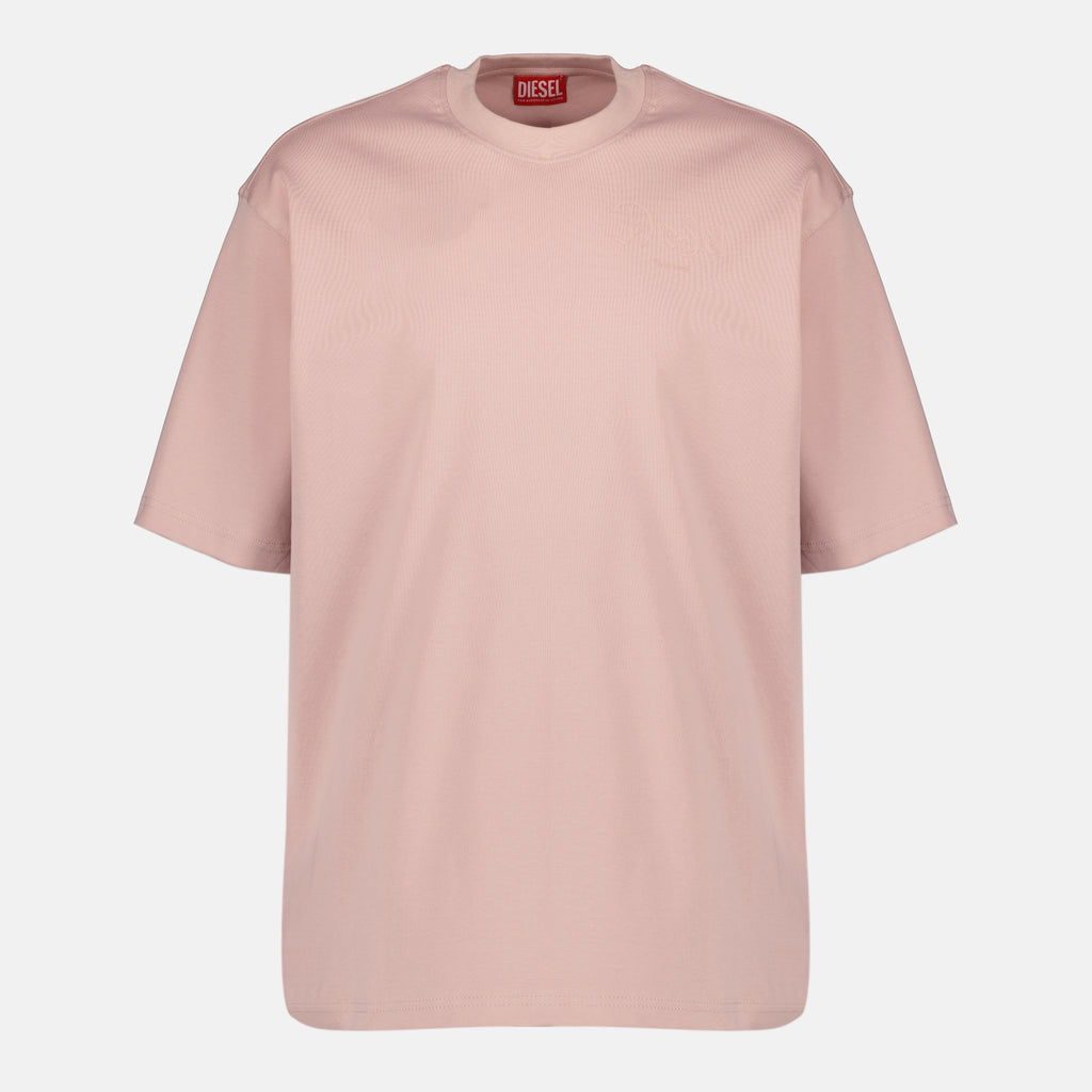 Image de l'article T-shirt T-Boggy rose de la marque Diesel pour Homme - Saison Printemps-Été 2026 - Vue de Face