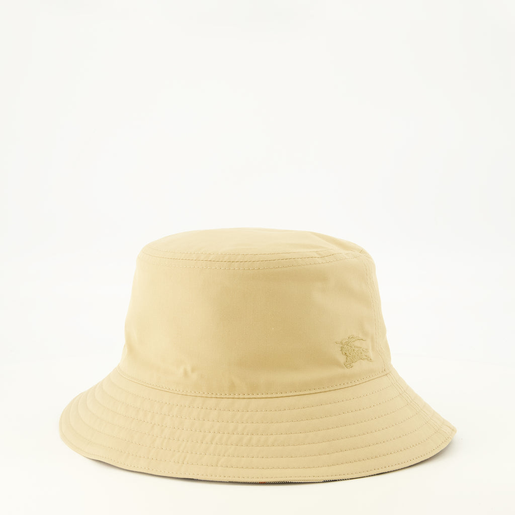 Chapeaux, casquettes et bonnets Bob réversible en gabardine Burberry Beige Unisexe
