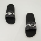Scarpe aperte Infradito in Gomma Givenchy Nero Homme