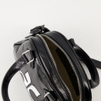 Handtaschen und schultertaschen Mini sac bowling Réédition Courrèges Schwarz Unisex