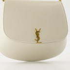 Borse a mano e a spalla Sac Voltaire en cuir Saint Laurent Bianco Femme