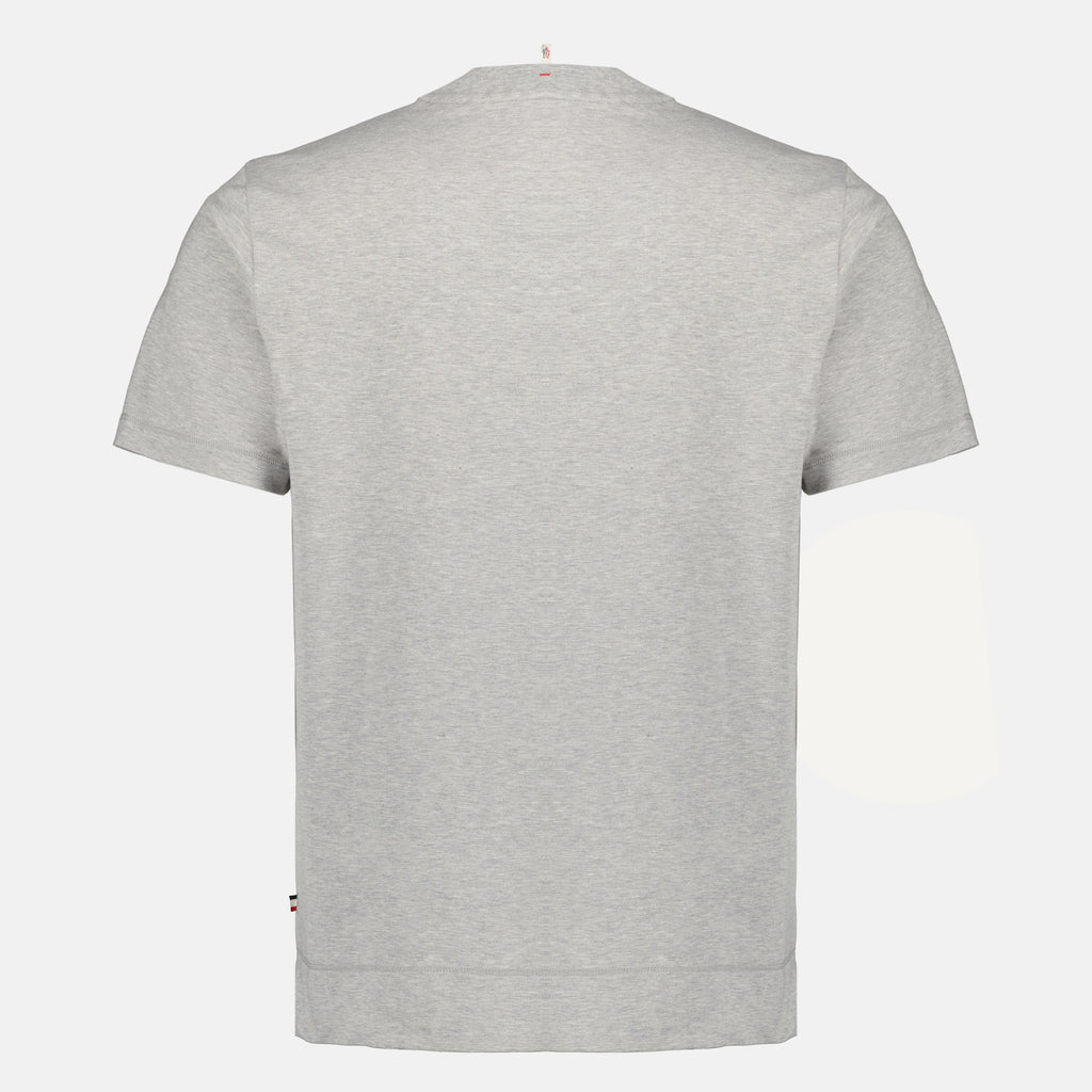 T-shirts Set di tre t-shirt in cotone nero, grigio e bianco Moncler Grenoble Multicolore Homme