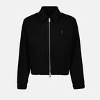 Jackets Blouson en laine Ami PARIS Black Homme