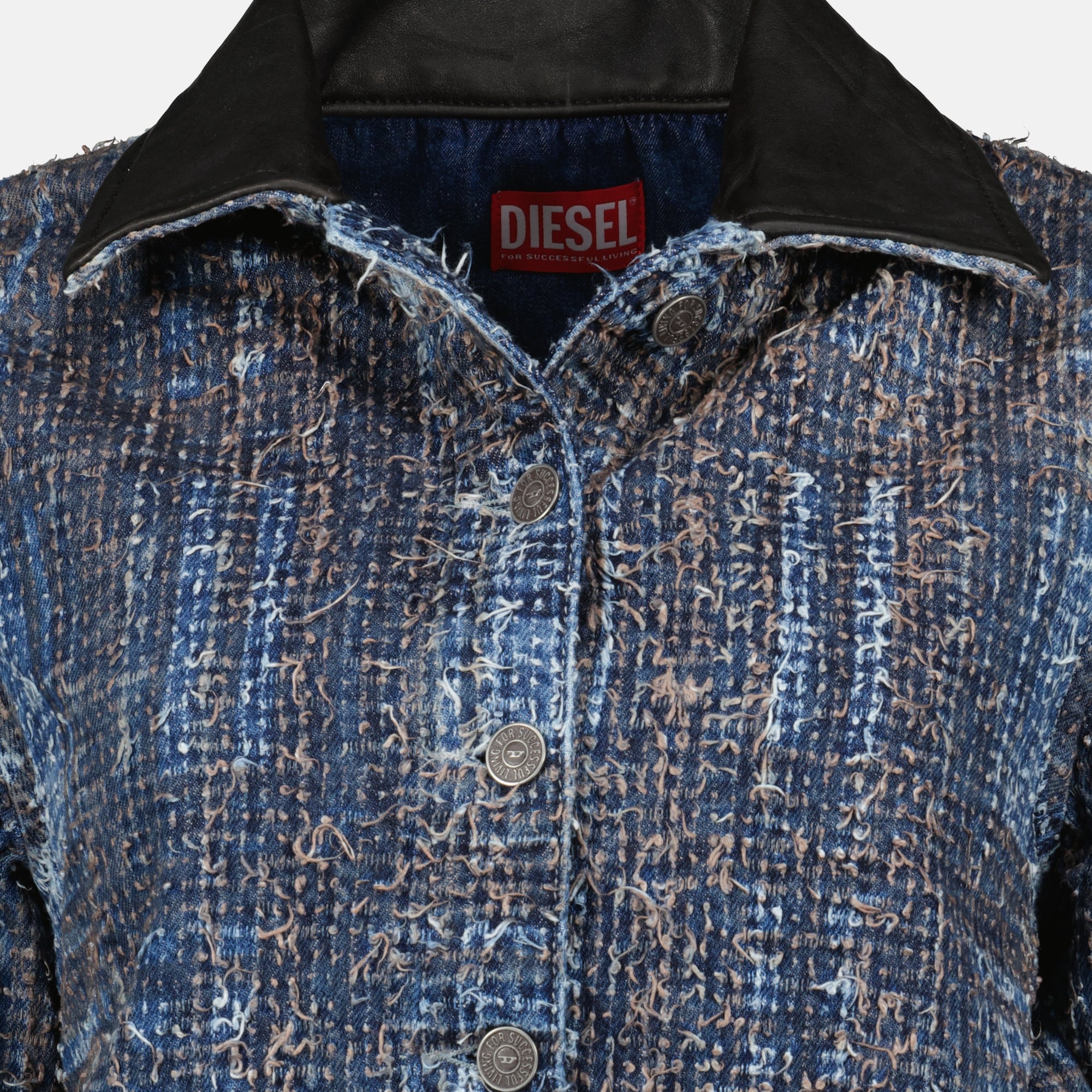 Vestes De-Atelis-S Blue Jacket Diesel Bleu Femme