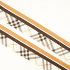 Écharpes, foulards et gants Foulard Check Knight en soie Burberry Beige Unisexe