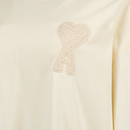 T-shirts T-shirt patch Ami Paris Ami PARIS Beige Femme