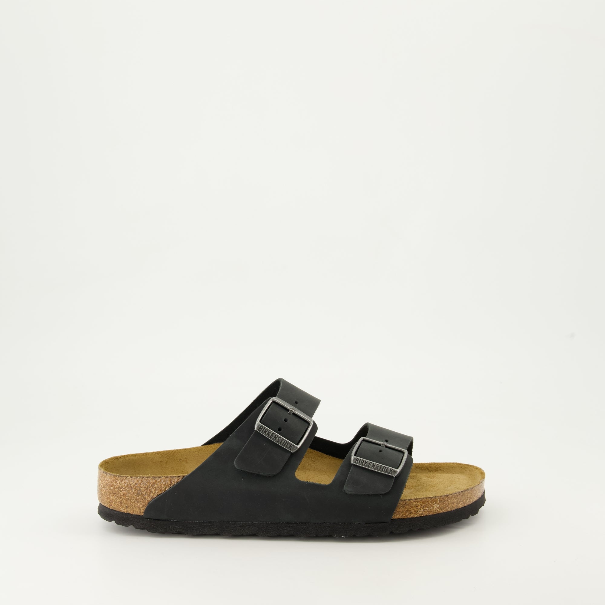 Chaussures ouvertes Claquettes Arizona Birkenstock Noir Homme