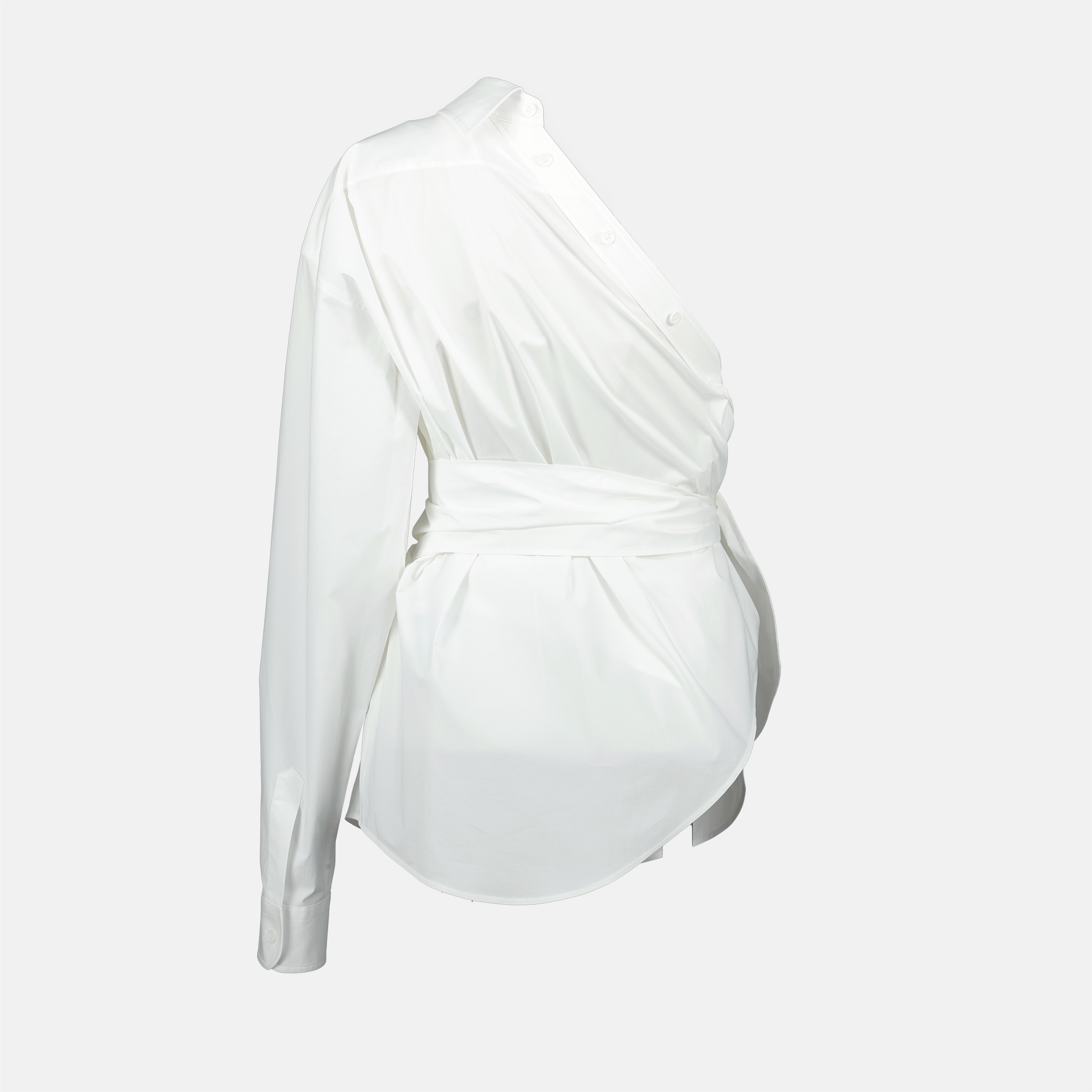 Shirts Asymmetrical Shirt Top Moschino White Femme