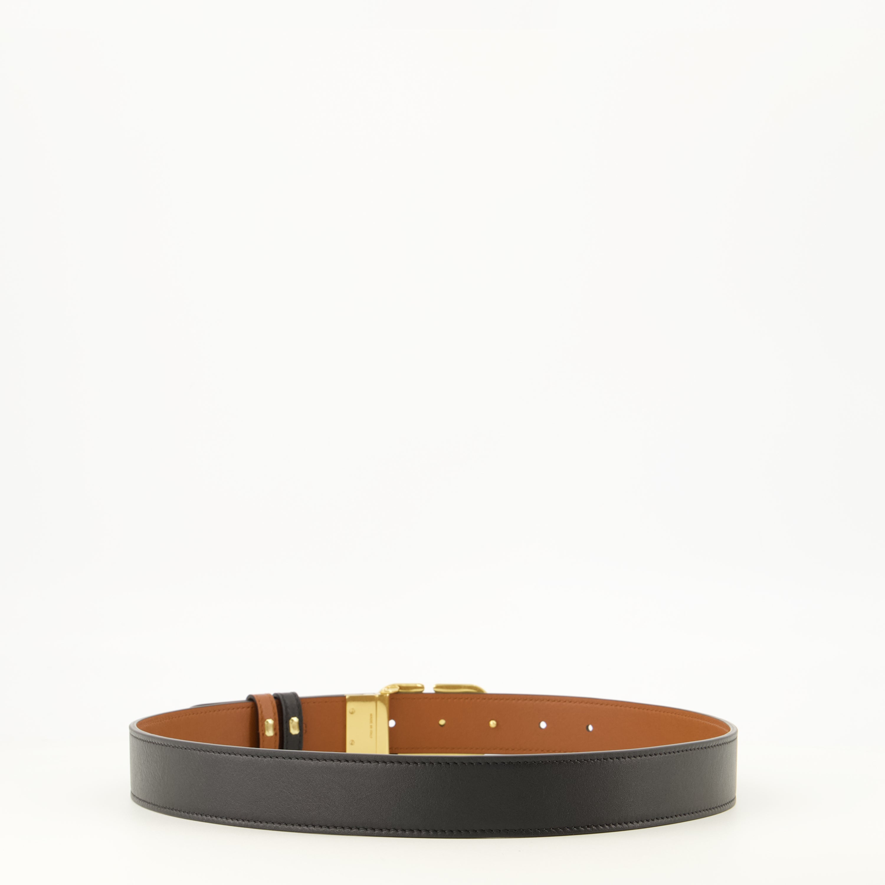 Ceintures リバーシブル VLogo ベルト ブラウン Valentino Garavani Marron Femme