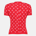 T-shirts Haut bouclette Moon rouge Marine Serre Rouge Femme