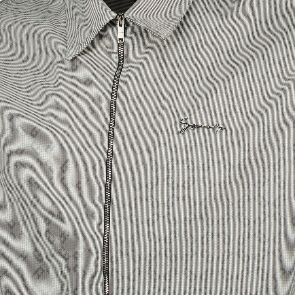 Chaquetas Chaqueta Camisa con Cierre Givenchy Gris Hombres