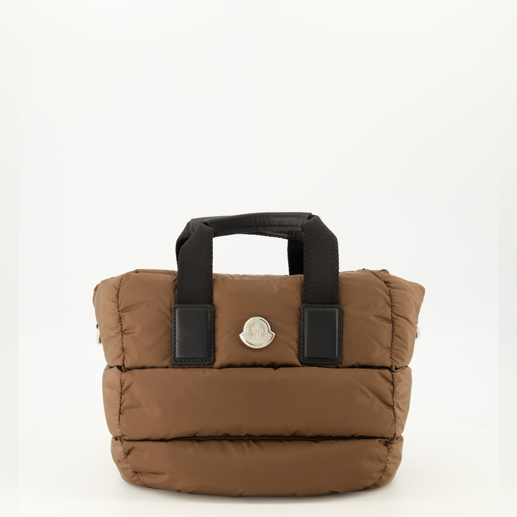 Sacs à main et épaule Mini cabas Caradoc en nylon marron Moncler Marron Femme